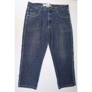 Y2K BAGGY JNCO SOUTHPOLE STYLE WIDE LEG RELAXED SKATER RICH KID JEANS‎ 42x32